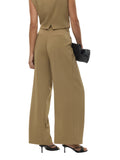 VERO MODA Pantalone tena wide leg coloniale