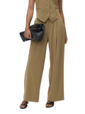 VERO MODA Pantalone tena wide leg coloniale