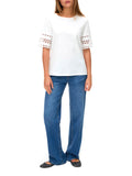 VERO MODA T-shirt Vacy bianco