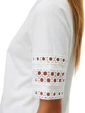 VERO MODA T-shirt Vacy bianco