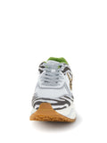 W6YZ D Sneakers Deva fantasie animalier B.CO NERO
