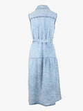 YES-ZEE D Abito in denim smanicato blu