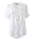 Camicia in misto lino