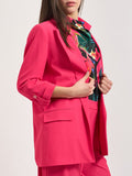 YES-ZEE D Giacca maniche 3/4 fucsia