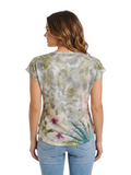 YES-ZEE D T-shirt stampa sublimatica militare