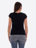 YES-ZEE D T-shirt girocollo con stampa nero