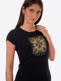 YES-ZEE D T-shirt girocollo con stampa nero