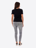 YES-ZEE D T-shirt con stampa multicolore NERO/B.CO