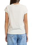 YES-ZEE D T-shirt stampa Parigi bianco