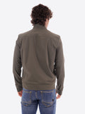 YES-ZEE U Giubbino in tessuto tecnico VERDE MILITARE