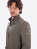 YES-ZEE U Giubbino in tessuto tecnico VERDE MILITARE