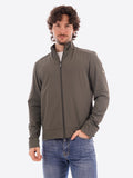 YES-ZEE U Giubbino in tessuto tecnico VERDE MILITARE