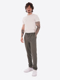 YES-ZEE U Pantaloni con coulisse e pinces VERDE MILITARE