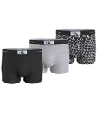 CK U U.WEAR Tripack parigamba boxer TRUNK NERO/GRIGIO