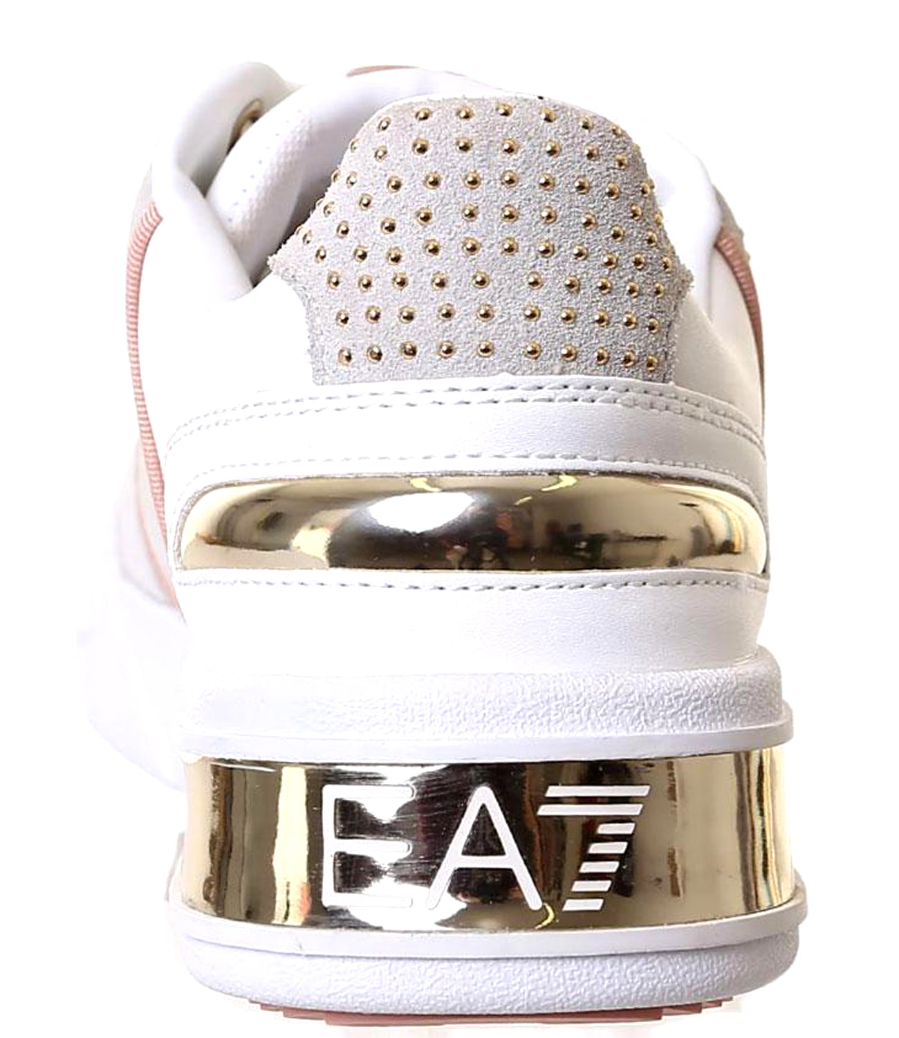 EA7 D Sneakers con dettaglio oro B.CO/ORO