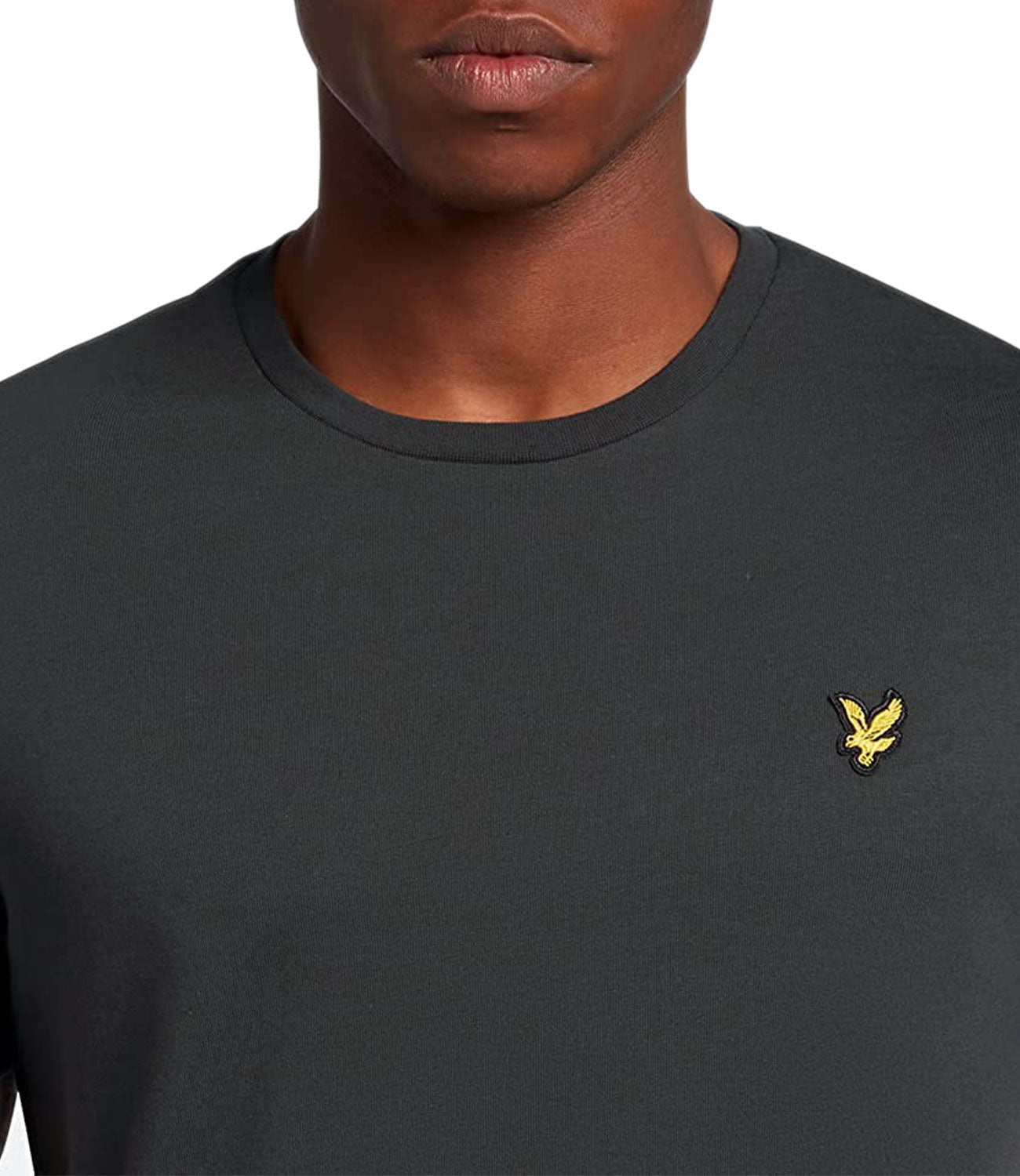 LYLE & SCOTT U T-shirt Plain con logo grigio