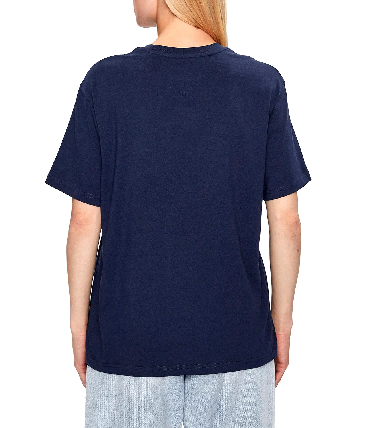 TOMMY J D PRE T-shirt relaxed fit blu