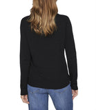 VILA Pullover girocollo Fem Knit nero