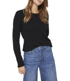 VILA Pullover girocollo Fem Knit nero